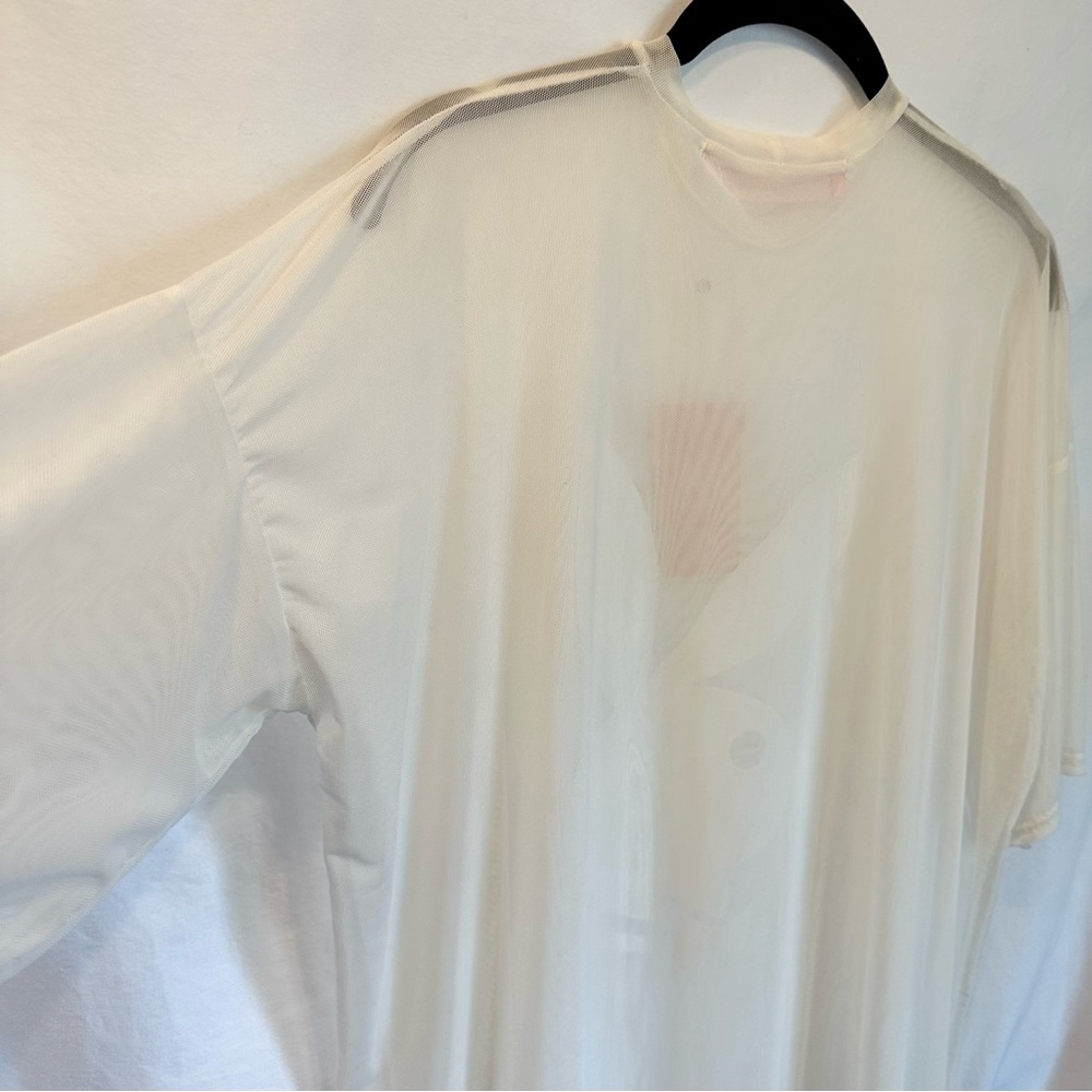 Playboy Mesh T Shirt Dress Gem